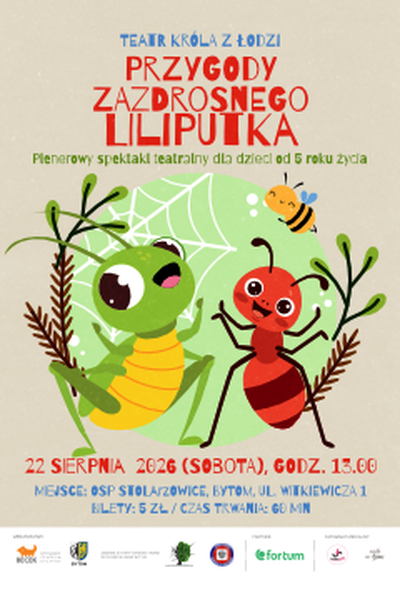 Plakat wydarzenia:  Spektakl: Przygody zazdrosnego Liliputka 