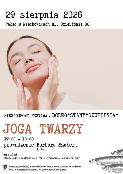Plakat wydarzenia:  JOGA TWARZY | Barbara Szubert BASZU 